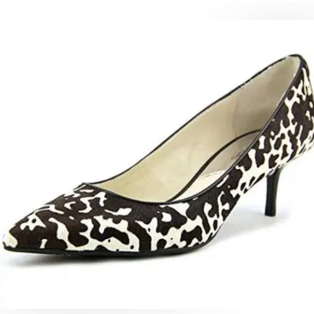 MICHAEL MICHAEL KORS FLEX CLASSIC CALF HAIR KITTEN HEELS - NWOB
